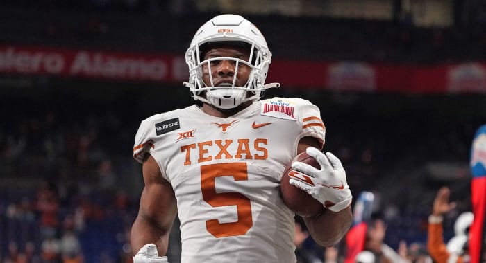 Texas RB Bijan Robinson was drafted in the first round by the Falcons.